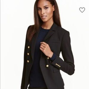H&M black blazer